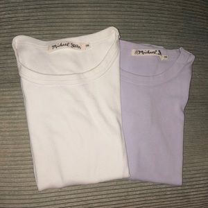 Two Small Michael Star TShirts